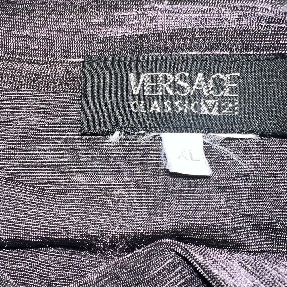 Versace Classic V 2 Men’s Charcoal V-Neck Top